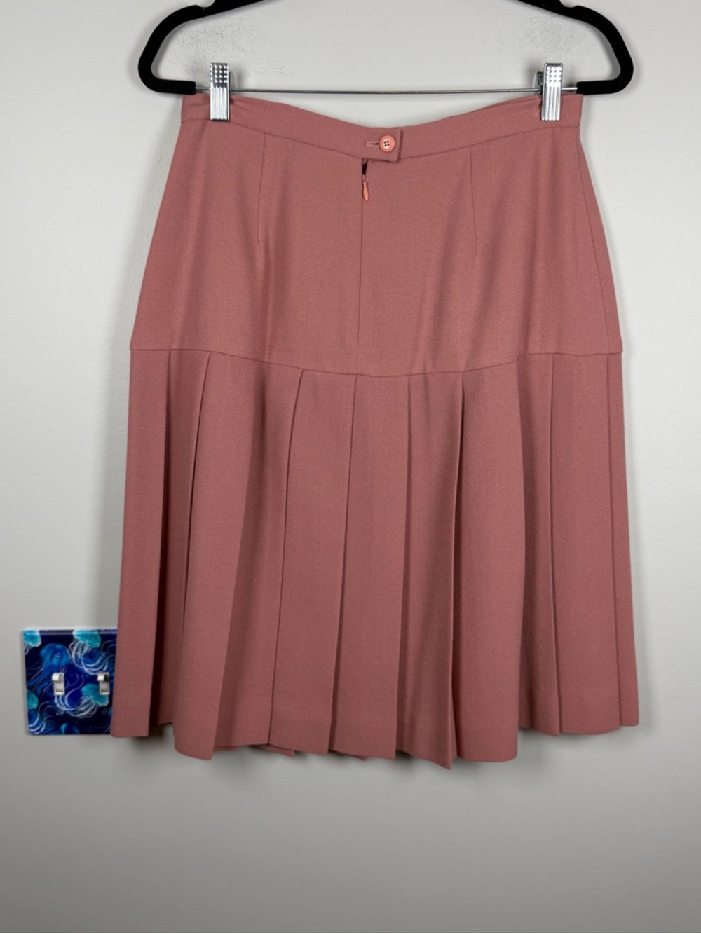 Vintage Christian Dior Pink Gold Skirt Suit Set Career Work Old Money Luxury 12 - Picture 5 of 16